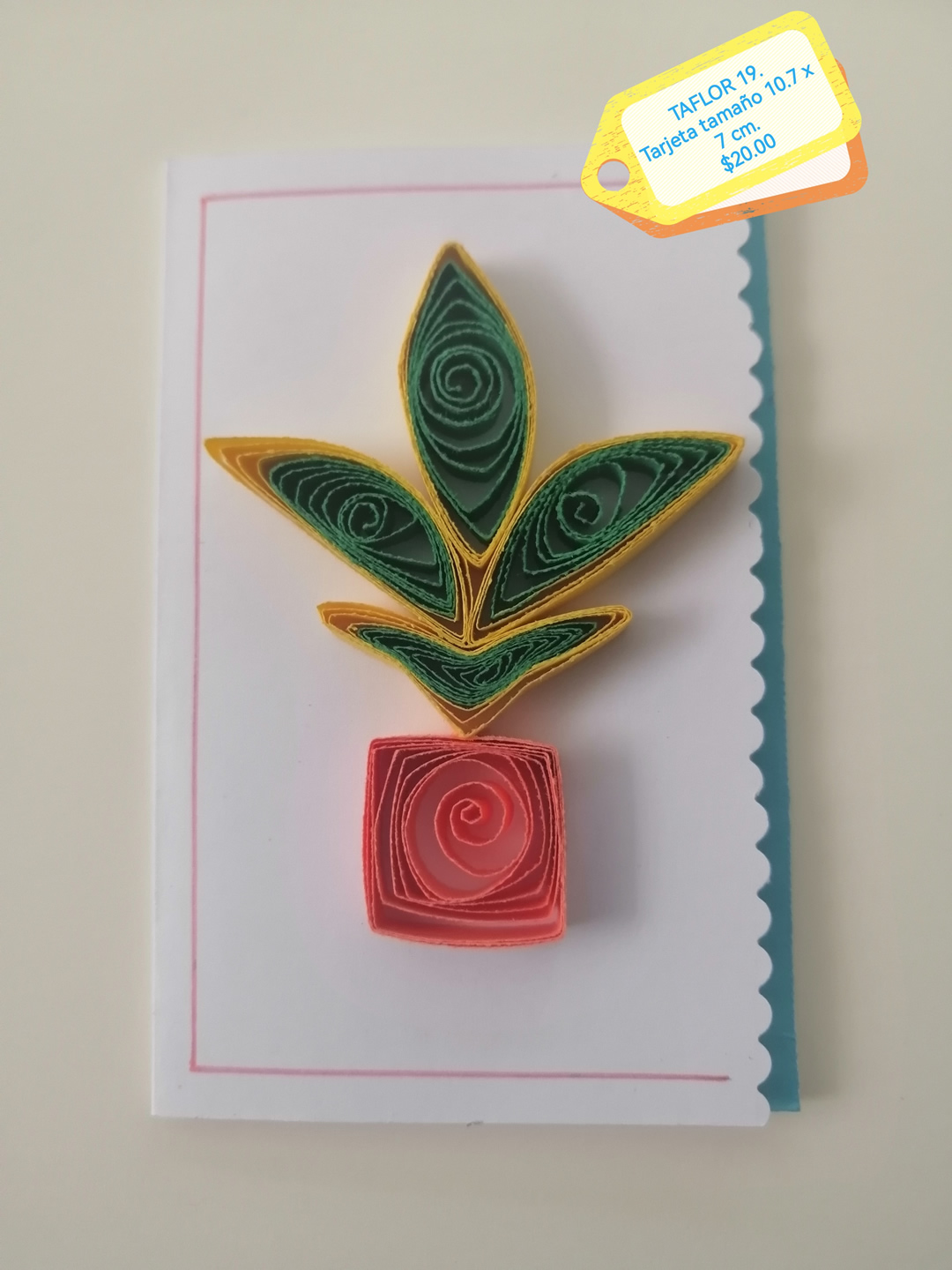 Tarjeta de flores